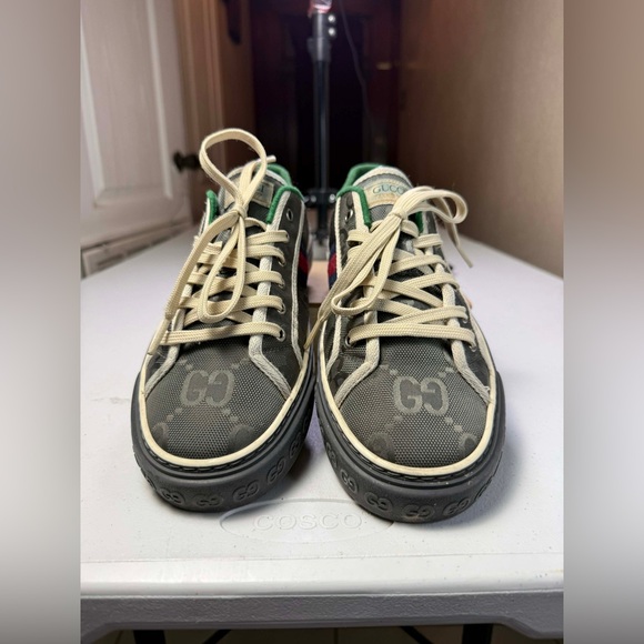 Gucci Tennis 1977 Off the Grid Low 'Grey' Men's Sz 9 - Picture 4 of 14